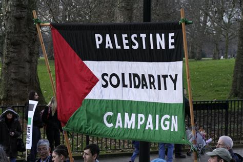 Local supporters call for solidarity with Palestine 